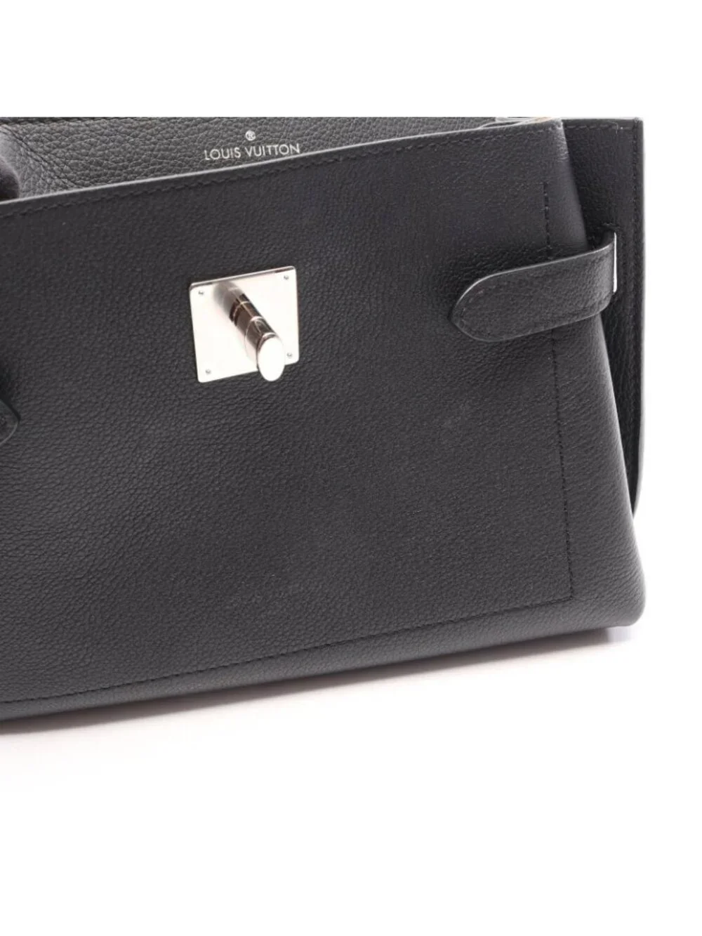 Louis Vuitton Lockme Ever BB 2-Way Noir Leather Handbag